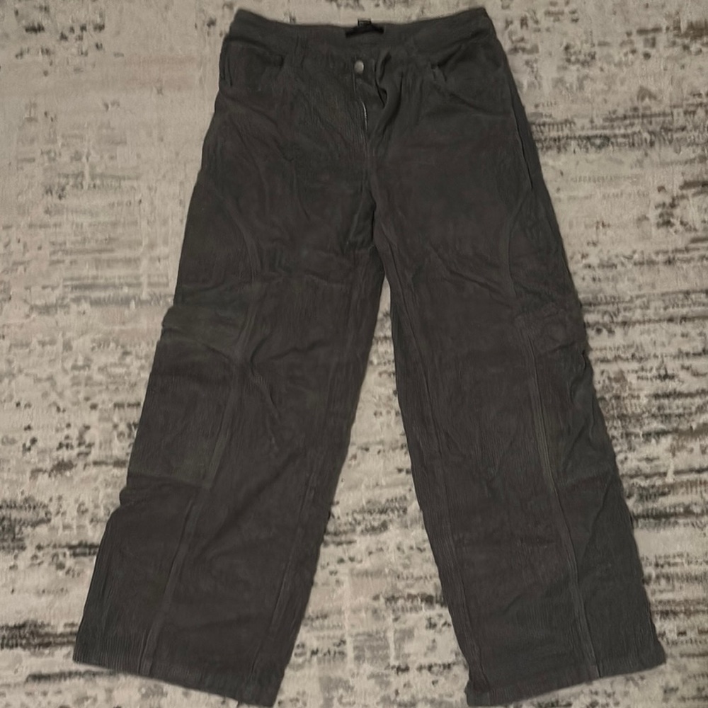 Forever 21 Black Corduroy Pants Utility Style